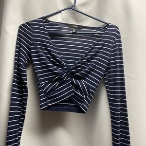 Forever 21 Long Sleeve Crop Top